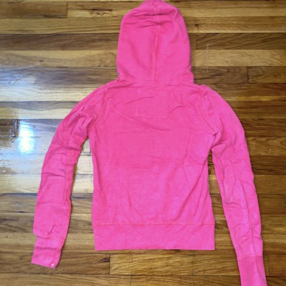 LAST CHANCE - A & Fitch Pink Sweatshirt sizes size Large - Picture 2 of 4